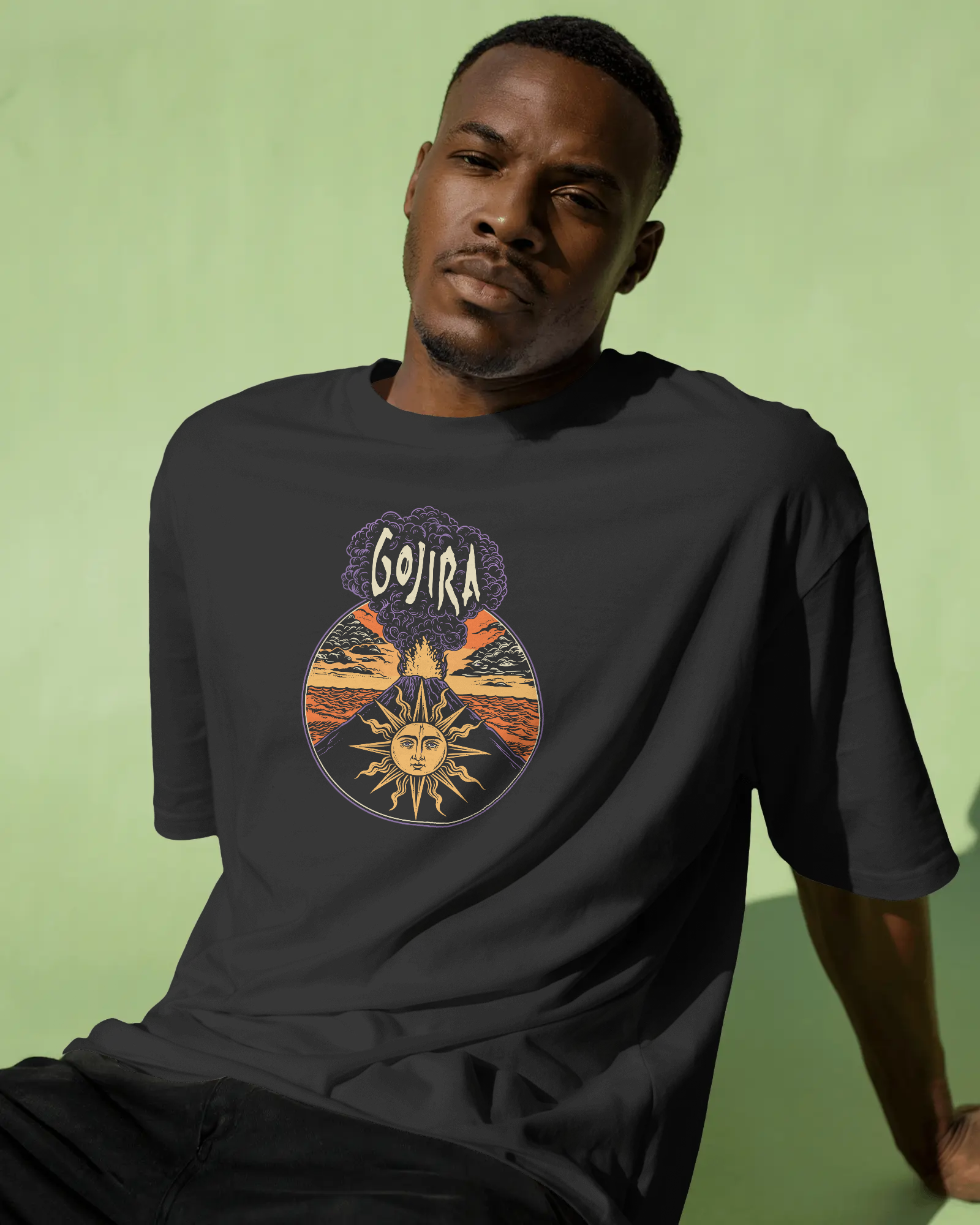 GOJIRA Unisex Premium Terry Oversized Tee