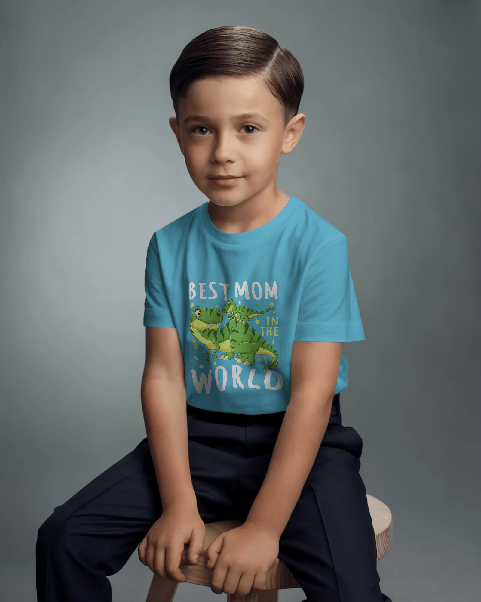 Boy's Crew Neck T-Shirt