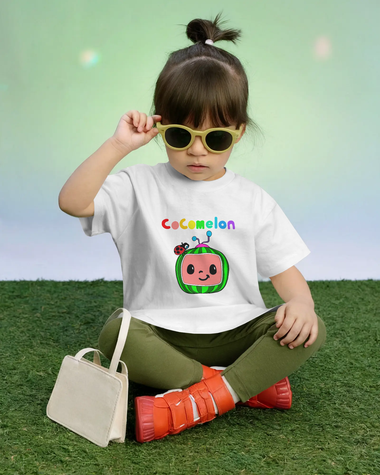 Girl's Crew Neck T-Shirt