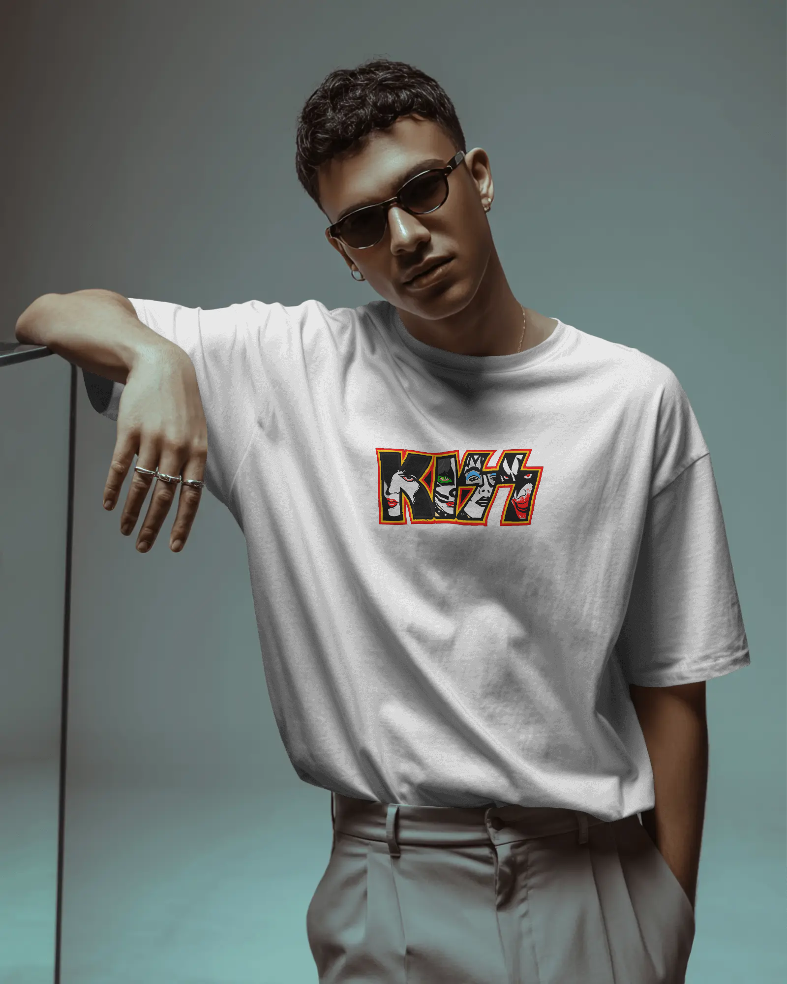 KISS Unisex Premium Terry Oversized Tee