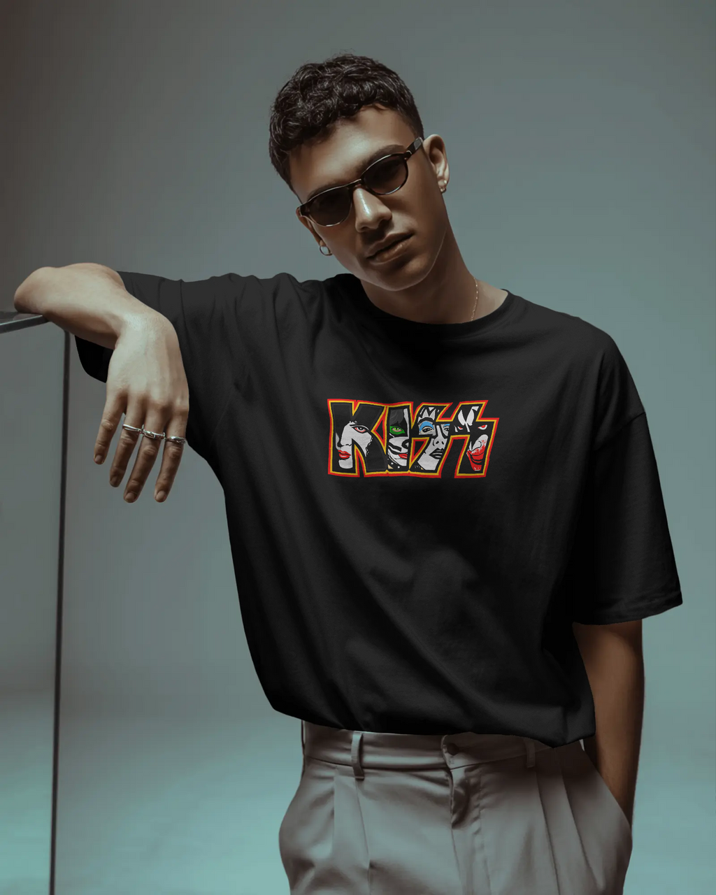 KISS Unisex Premium Terry Oversized Tee