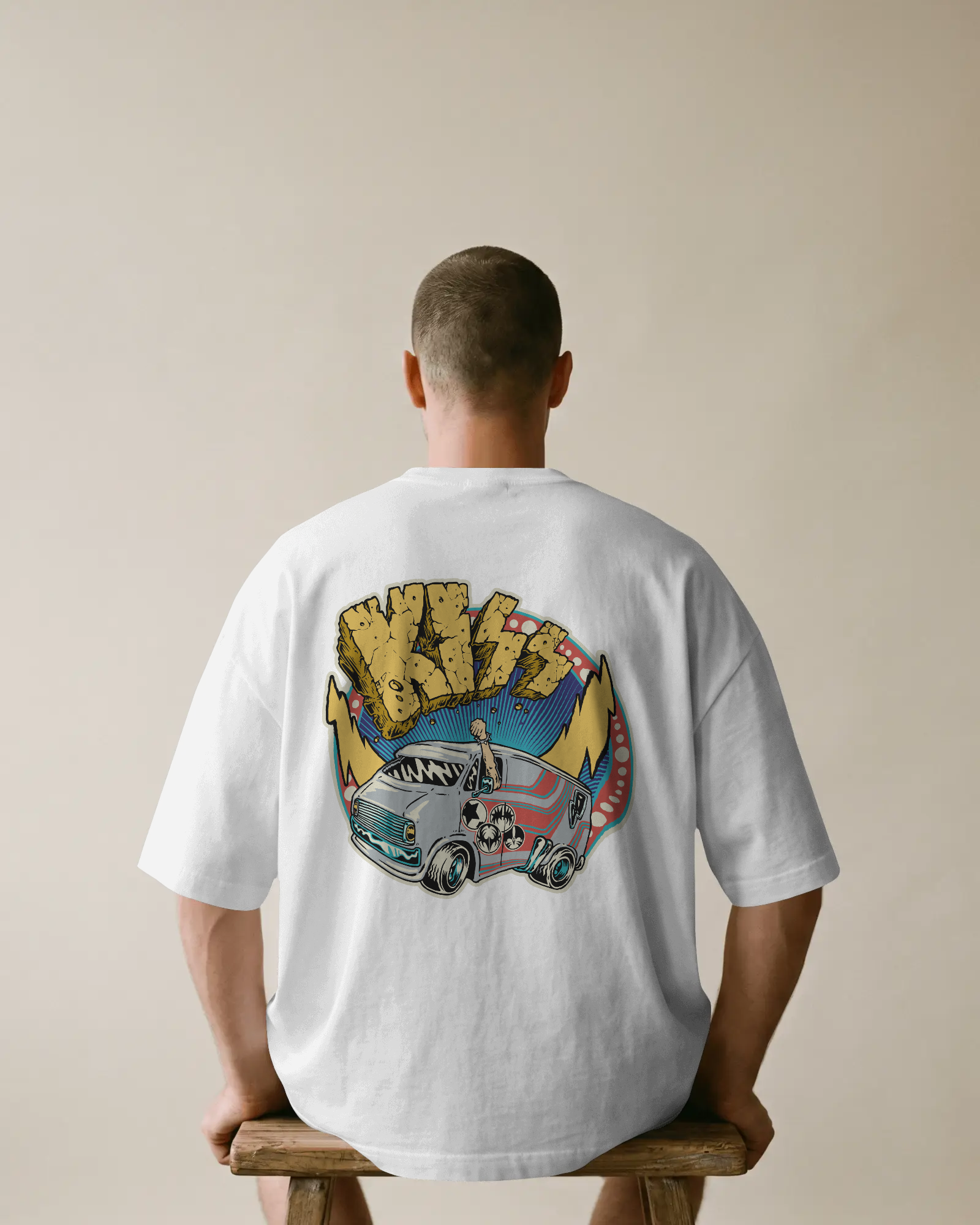 KISS Unisex Premium Terry Oversized Tee