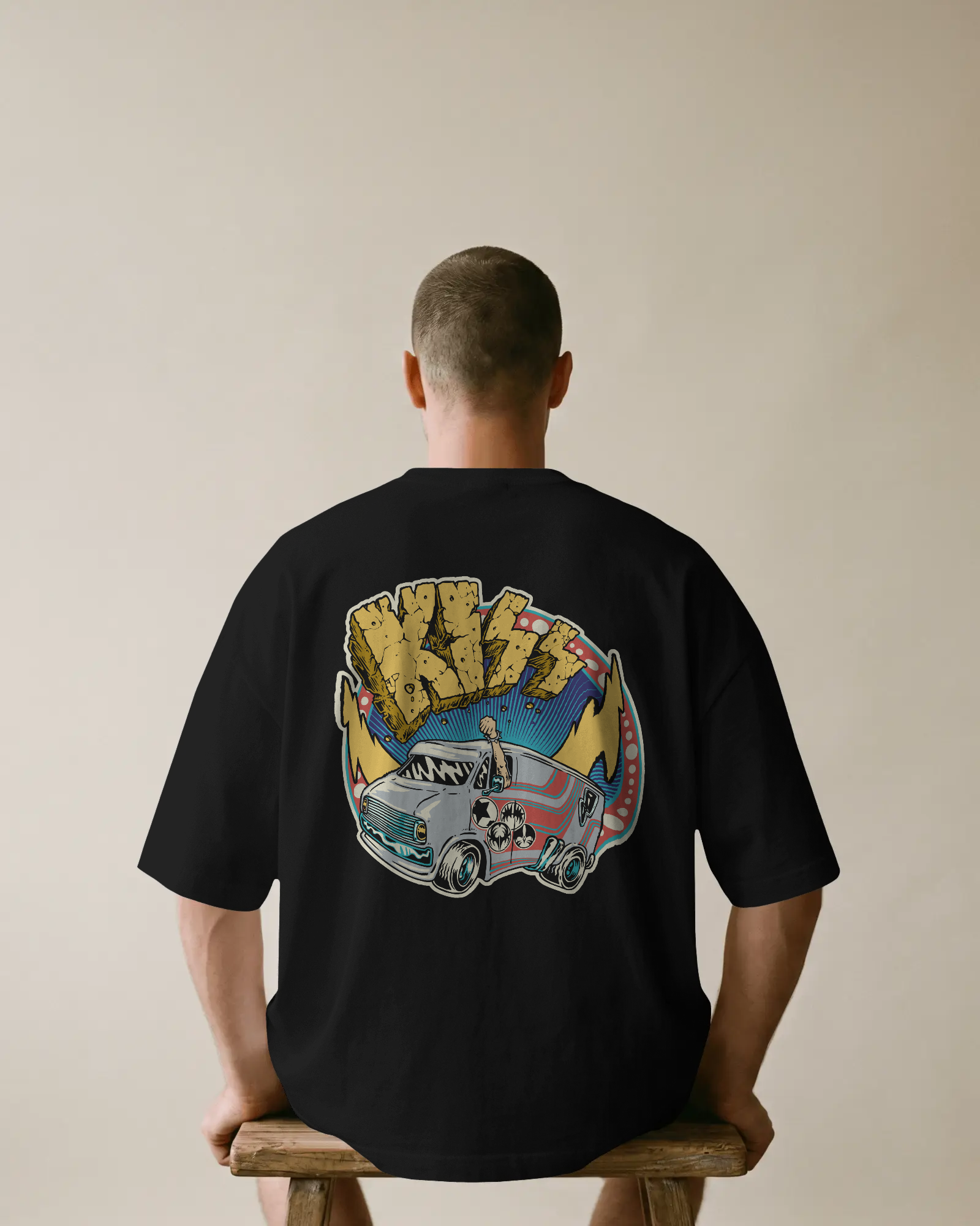 KISS Unisex Premium Terry Oversized Tee